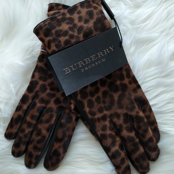 *SOLD*🧤Burberry Prorsum Laura Animal Print Glove - Picture 7 of 7